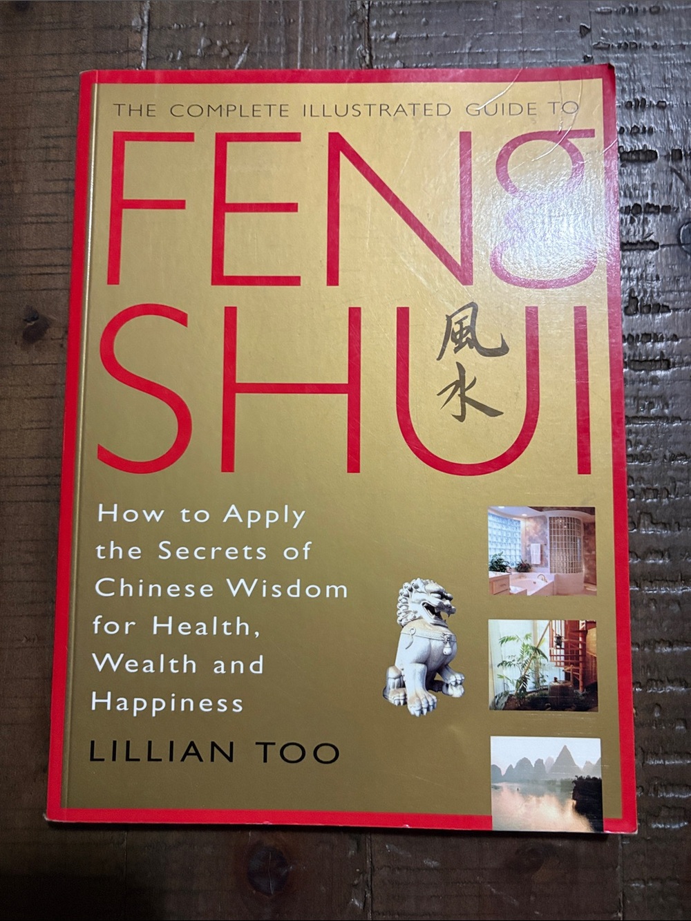 Feng Shui by Lillian Too - Gold & Red softcover PB Guide
